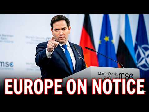Breaking: Rubio delivers a wake-up call to Europe at the Munich Security Conference!
