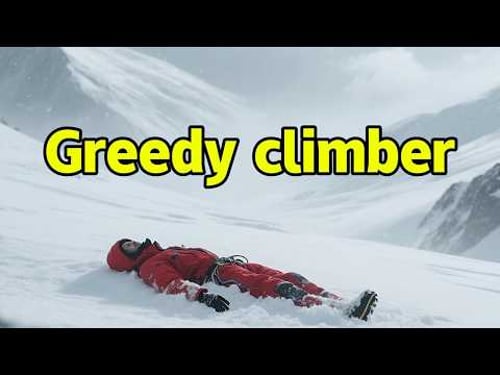 Greedy Climber Punished by Everest for deceiving a Sherpa
