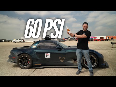 Maxed out the BIG Turbo pushing the 4 Rotor to 2000 HP