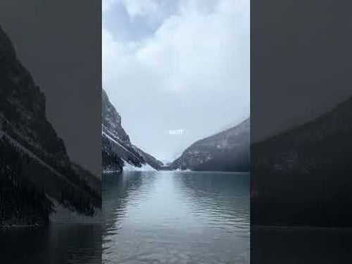 this is your sign to visit banff ๐๏ธ early november last year #banff #banffnationalpark #canada๐จ๐ฆ