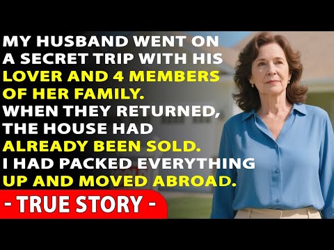My husband returned with his lover — but I had already sold the house!