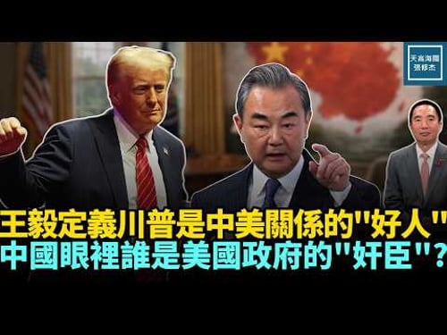 王毅定義川普是中美關係的『好人』,中國眼裡誰才是美國政府的『奸臣』?|天高海闊 20260216|#美中關係 #川普 #習近平