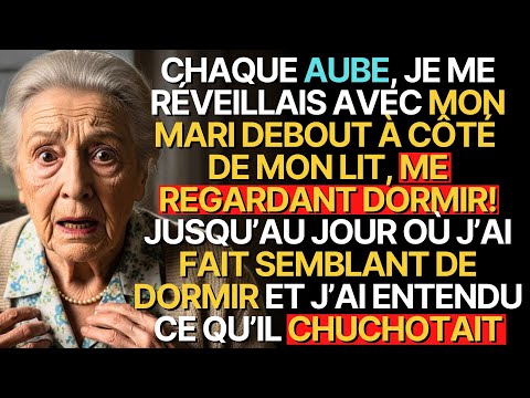 L'histoire de grand-mère👵💗: CHAQUE AUBE, JE ME RÉVEILLAIS AVEC MON MARI DEBOUT À CÔTÉ DE MON LIT...