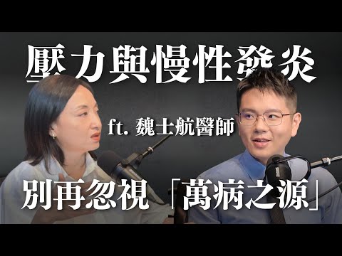 壓力與慢性發炎:別再忽視「萬病之源」 ft. 魏士航醫師 @Cofit211 |Sherry's Notes 雪力的心理學筆記