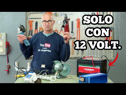TODO Esto Puedes CONECTAR a un INVERSOR de 12V
