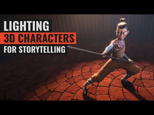 Lighting 3D Characters for Storytelling
