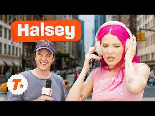 Testing Halsey's Music Knowledge | Track Star*