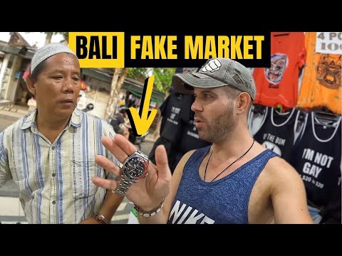 $50 Challenge At Bali's Biggest Fake Market 🇮🇩