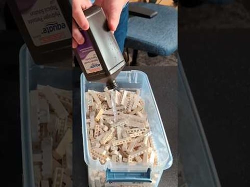 Can I Clean "Yellowed" Lego?!