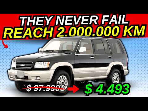 5 OLD CARS THAT ARE CHEAP, RELIABLE, AND CAN GO OVER 2,000,000 KM 🔥