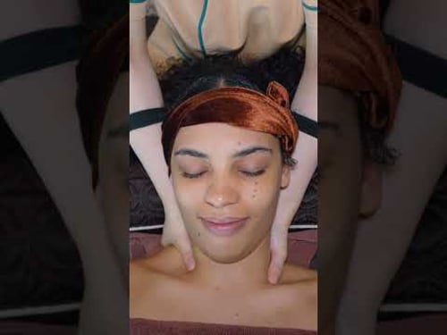 ASMR: Amazing Vietnamese Oil, Stretching and Hot Stone Massage #shorts