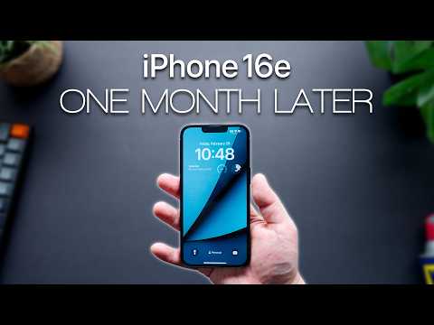 iPhone 16e One Month Later - I WAS WRONG!!