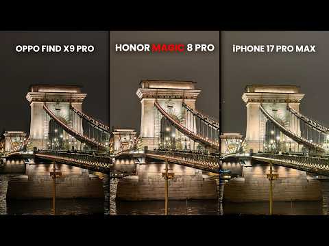 Honor Magic 8 Pro Vs Oppo Find X9 Pro - Blind Comparison 📸 ( Budapest, Hungary )