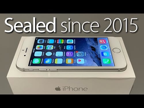 Unboxing a BRAND NEW iPhone 6 - 10 Years Later
