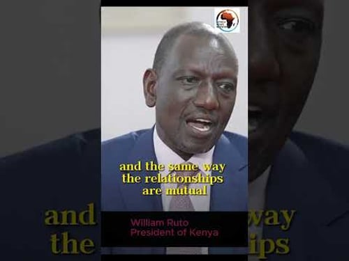 'China Debt Trap' is a Myth: William Ruto, President of Kenya.