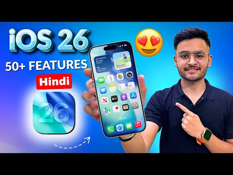 Top 50 Features of iOS 26🔥 (HINDI) | iOS 26 features | iOS 26 new features | iOS 26