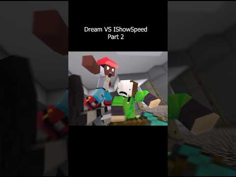 Dream VS IShowSpeed Part 2… #dream #ishowspeed #dreamvsishowspeed #krefix #minecraft #animation