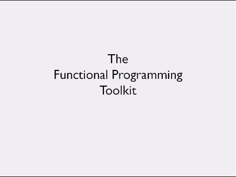 The Functional Programmer's Toolkit - Scott Wlaschin