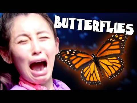 Olivia Faces Her Fear of Butterflies