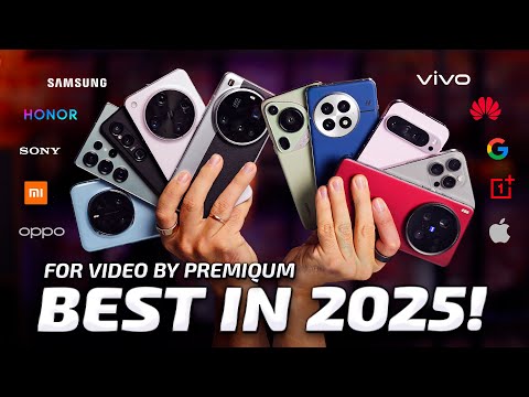 Top 10 Best Smartphones for Video recording in 2025!