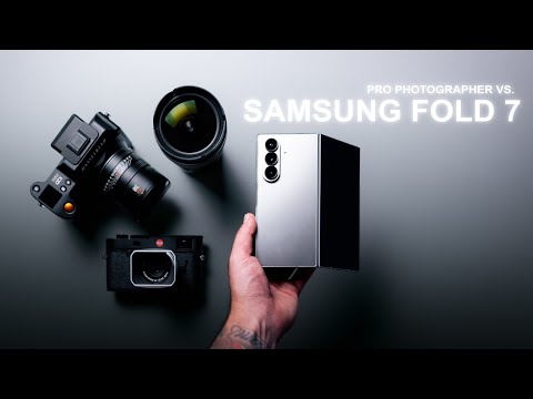 Samsung Z Fold 7 VS. Pro Photographer (this is the future of phone photography)