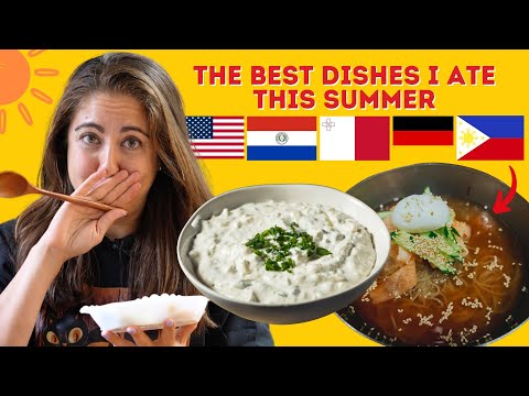 The 5 BEST Dishes I Ate This Summer