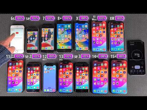 Every REFURBISHED iPhone battery test!