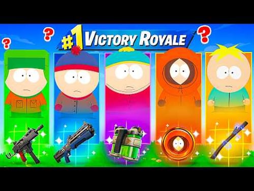 The *RANDOM* SOUTH PARK BOSS Challenge in Fortnite!