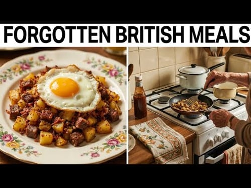 25 FORGOTTEN British Vintage 10-Minute Dinners for Seniors Living Alone!