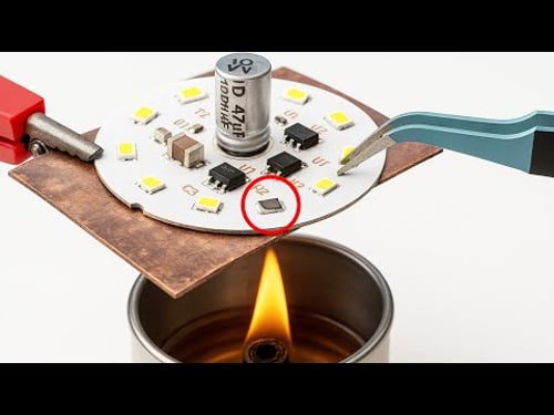 Never Buy New LED Bulbs! Just Use This Trick and Old LED Bulbs can be Revived