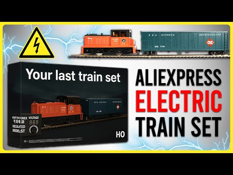 I Bought A Dangerous Electric Train Set From AliExpress...