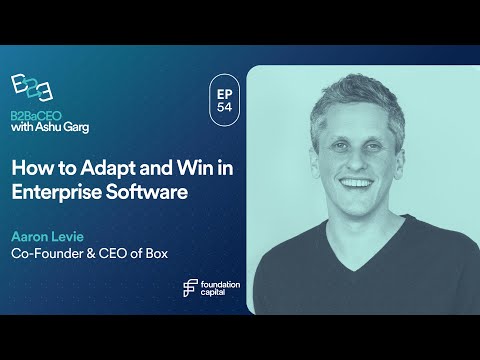 How to Adapt and Win in Enterprise Software | Aaron Levie, Co-Founder & CEO of Box