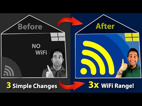 How I Boosted My Wi-Fi Range by 3x with 3 Simple Tweaks!