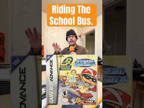 School bus rides were easy with a GameBoy! #retrotech #gameboy #handheldgaming #ipod