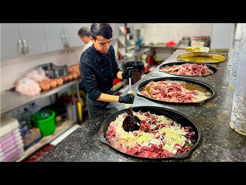 Top National Street Foods! MASTAVA, JIZ BIZ, PILAF and SAMOSA | Very Delicious Uzbek Foods