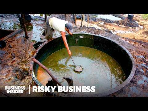 How Toxic Century-Old Oil Wells Trap Thousands Of Workers In Java | Risky Business