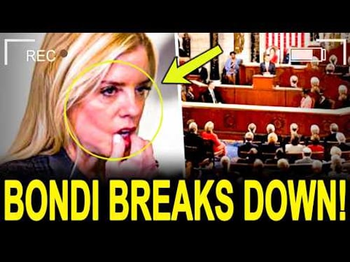 Pam Bondi PANICS as Prosecutor Drops Files She Thought Were HIDDEN