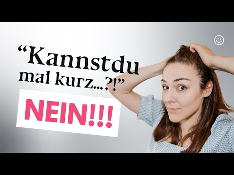 Die beste Antwort als Designer auf: "Kannst du mal kuuuurz?!"