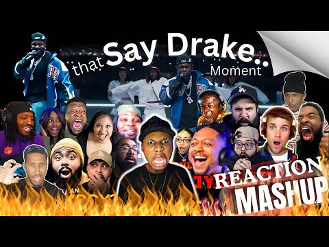 Best Reactions To 'Say Drake..' at Kendrick Lamar Superbowl 2025 Performance | Compilation