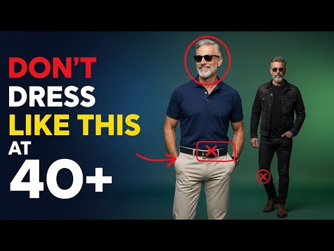 ❌ Don’t Dress Like This After 40 | Men’s Style Mistakes to Avoid