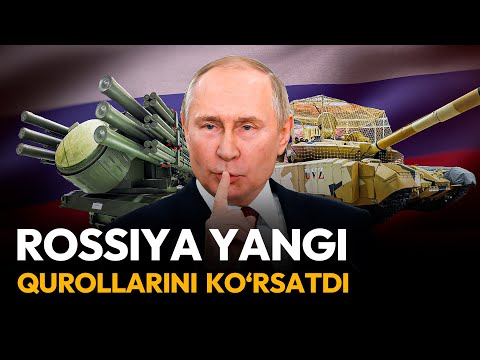 Zamonaviy rus armiyasida qanday "o'yinchoqlar" bor || Yangi tank va dronlar
