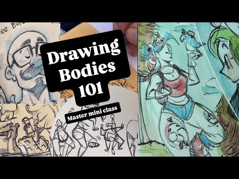 Learn to draw bodies in 16 min or your money back!