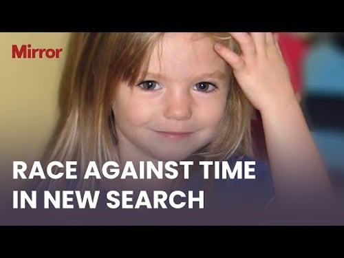 Madeleine McCann: Officers seen searching countryside