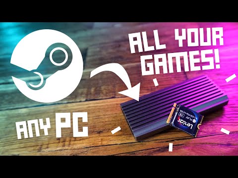 Make your own external Steam Games drive // TUTORIAL