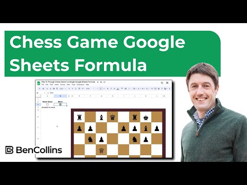 The Chess Game of the Century in a Single Google Sheets formula
