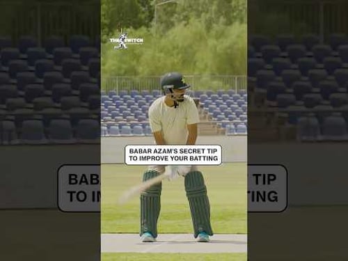 Babar Azam's Secret Tip To Improve Your Batting 🏏