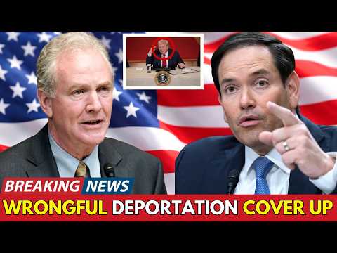 Marco Rubio PANICS As Van Hollen Reads The Deportation Case Details!