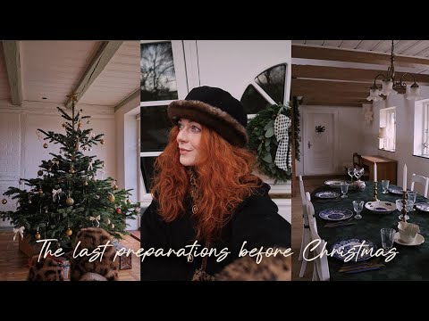 The last preparations before our first Christmas on the countryside