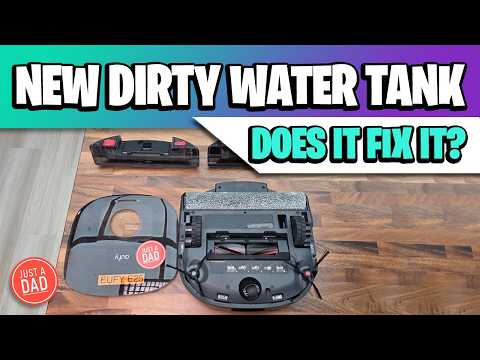 How To Fix Eufy E25, E28 Robot Vacuum Dripping Dirty Water? Get a New Dirty Water Tank!
