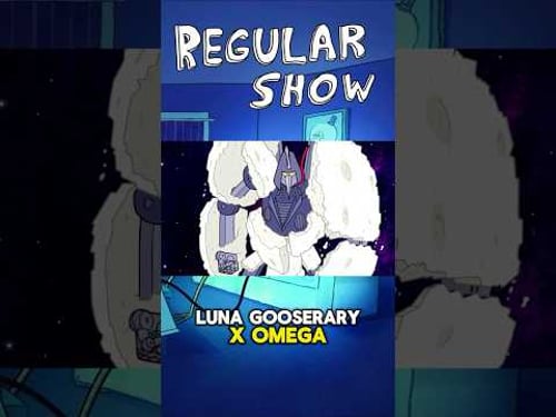 This Regularshow mech split the moon in half!